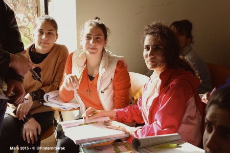 720 réfugiés retrouvent le chemin du lycée grâce à Fraternité en Irak