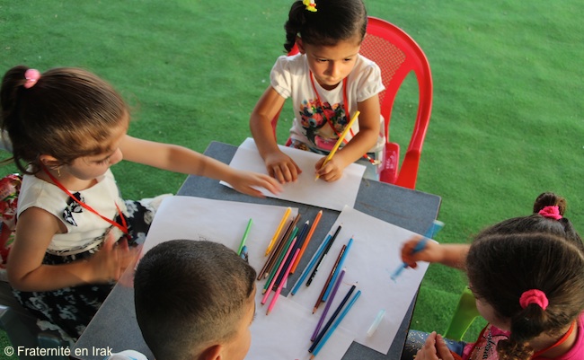 À Erbil, Fraternité en Irak ouvre un centre d’activités pour les tout-petits