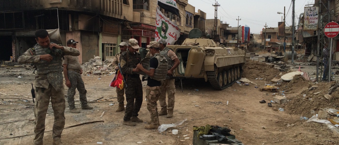Dans Qaraqosh libérée
