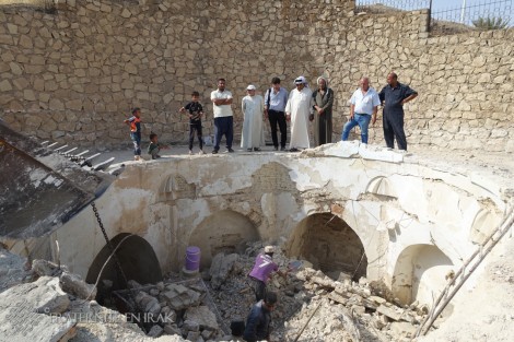 À Mar Behnam, les travaux de restauration ont commencé !