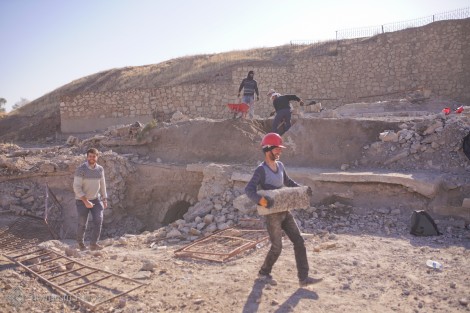 Nouvelle étape dans la reconstruction du monastère de Mar Behnam