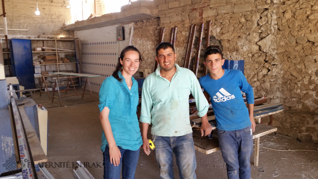 5 questions à Aude en mission d’un an pour Fraternité en Irak