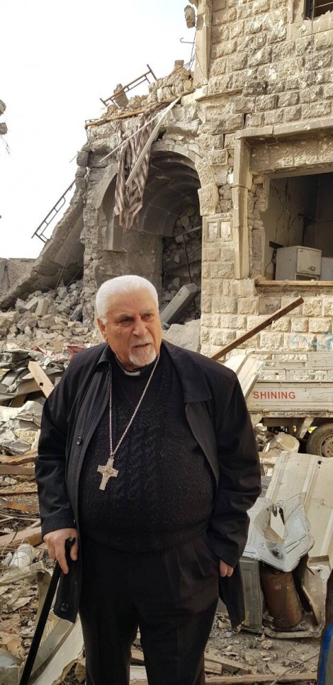 Mgr Petros Mouche : « À Mossoul, notre cathédrale n’est plus qu’un tas de pierres »