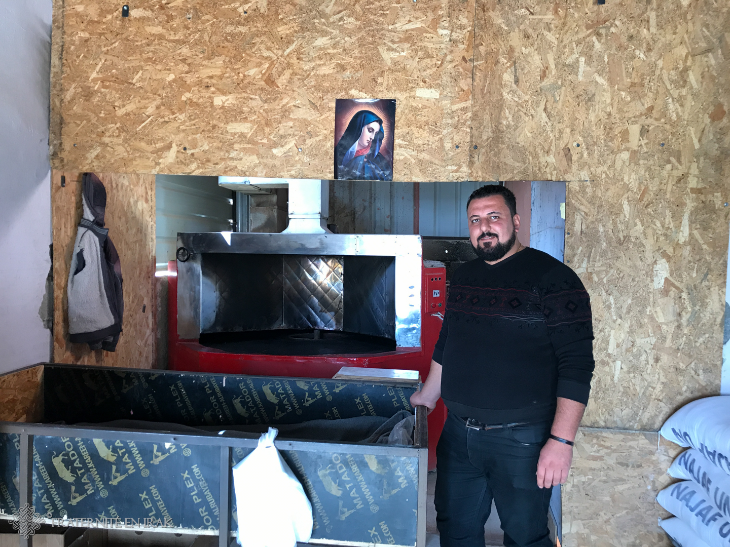 Wilson, le boulanger d’Ashti est rentré à Qaraqosh !
