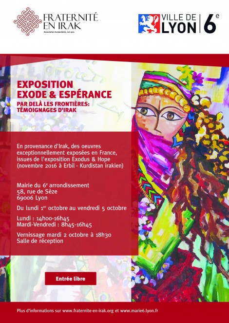 LYON – La mairie du 6e accueille l’exposition Exode et Espérance
