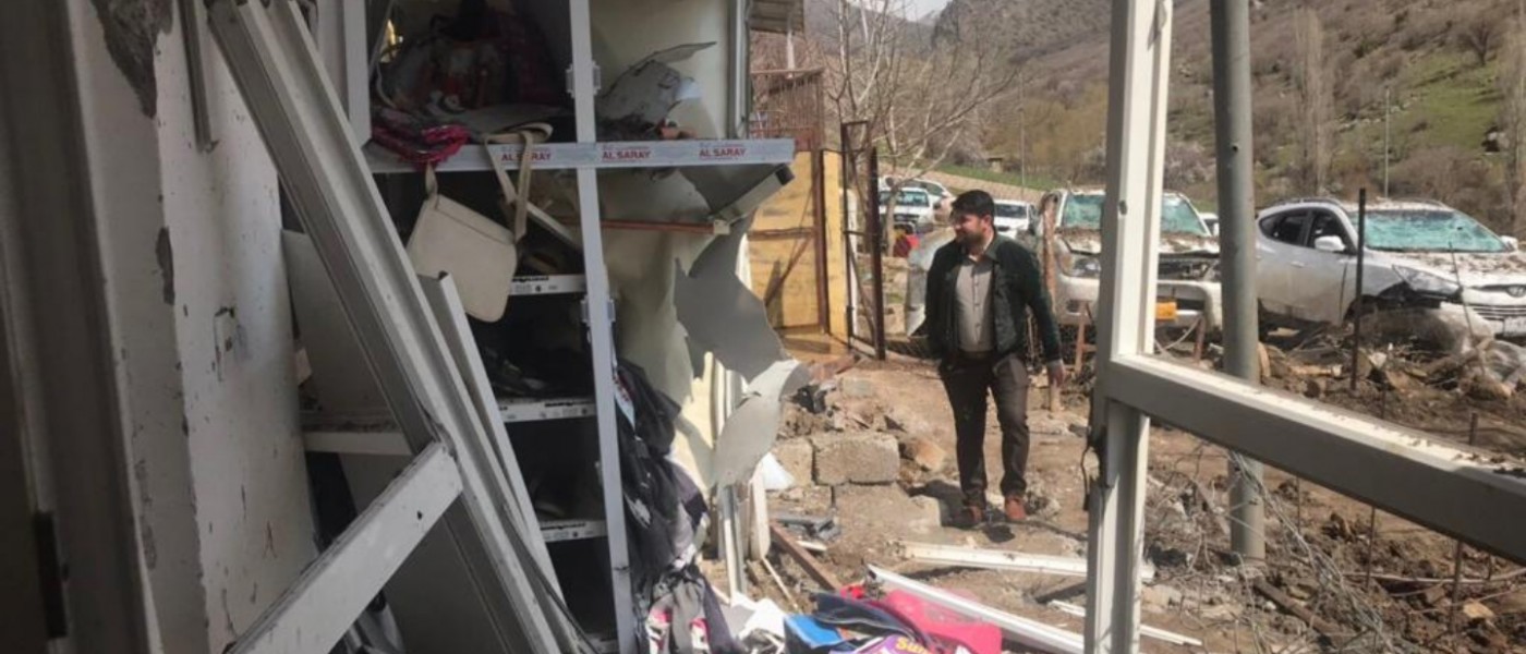 En Irak, le village de Sharanish de nouveau frappé par des bombardements