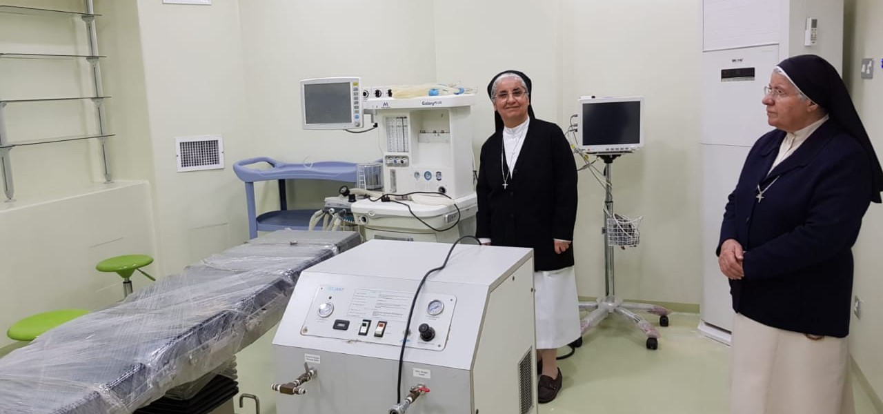 Fraternity in Iraq supports Baghdad’s main hospital with the purchase of vital equipment