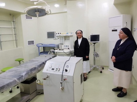 Fraternity in Iraq supports Baghdad’s main hospital with the purchase of vital equipment