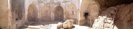 Photos : le mausolée du couvent de Mar Behnam avant et après Daech