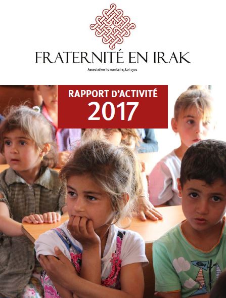 Le rapport d’activité 2017 de Fraternité en Irak est en ligne !